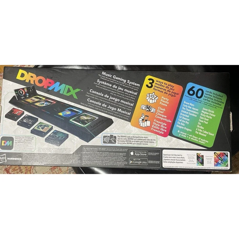HASBRO DropMix Harmonix Music Mixing Gaming Game System complete works